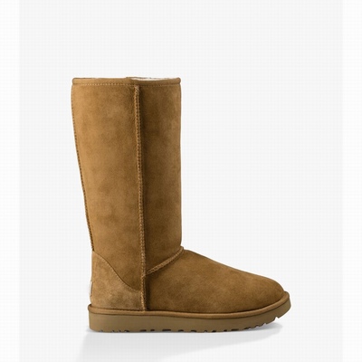 Botas UGG Classic Tall II Mulher Marrom | PT-NFKSJ